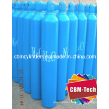 Refillable Steel Oxygen Nitrogen Cylinders 3.4L